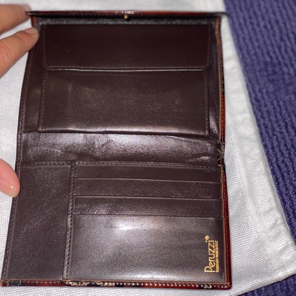 Italian leather wallet & key wallet (2 items) - Picture 8 of 16